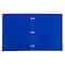 JAM Paper 9.5" x 11.5" Assorted Primary Colors Plastic 2 Pocket School POP Folders, 6ct.